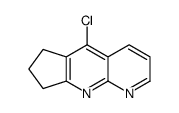 5-chloro-7,8-dihydro-6H-cyclopenta[b][1,8]naphthyridine Structure