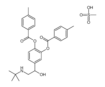 甲磺酸比托特罗结构式