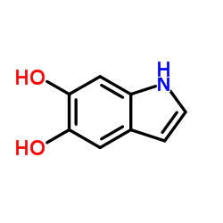 5,6-二羟基吲哚结构式