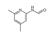 Formamide,N-(4,6-dimethyl-2-pyridinyl)-结构式