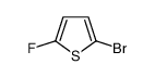 2-Bromo-5-fluorothiophene Structure
