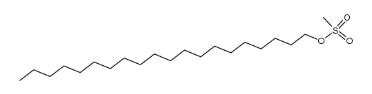 methanesulfonic acid icosyl ester结构式