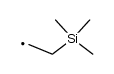 Trimethylethylsilanradikal Structure