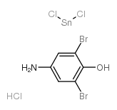 4-氨基-2,6-二溴酚氯化锡盐酸盐结构式