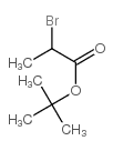 2-Bromopropionic acid tert-butyl ester Structure