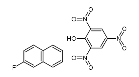 2-fluoronaphthalene-picric acid complex Structure