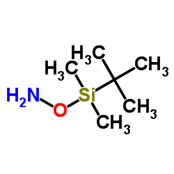 (Aminooxy)(tert-butyl)dimethylsilane Structure