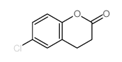 6-chlorochroman-2-one Structure