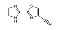 2-(1H-Imidazol-2-yl)-thiazole-4-carbonitrile Structure