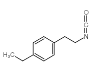 4-乙基苯乙基异氰酸酯结构式