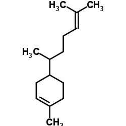 1-Methyl-4-(6-methyl-5-hepten-2-yl)cyclohexene Structure