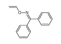 O-vinylbenzophenone oxime结构式
