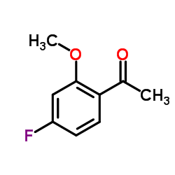 4'-Fluoro-2'-methoxyacetophenone Structure