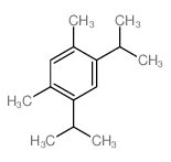 Benzene, 1,5-dimethyl-2,4-bis(1-methylethyl)- structure