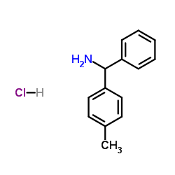 Phenyl(p-tolyl)methanaminehydrochloride Structure