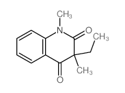2,4(1H,3H)-Quinolinedione, 3-ethyl-1,3-dimethyl- (9CI) Structure