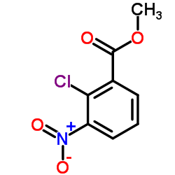 2-氯-3-硝基苯甲酸甲酯结构式