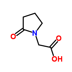 (2-氧代-吡咯烷-1-基)乙酸结构式