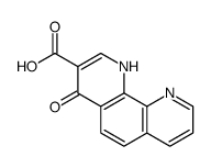 4-oxo-1H-1,10-phenanthroline-3-carboxylic acid Structure