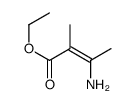 (Z)-3-Amino-2-methyl-2-butenoic Acid Ethyl Ester结构式