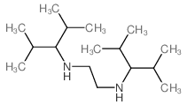 1,2-Ethanediamine,N1,N2-bis[2-methyl-1-(1-methylethyl)propyl]-结构式