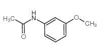 N-(3-Methoxyphenyl)acetamide Structure