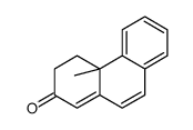 4a-methyl-3,4-dihydrophenanthren-2-one结构式