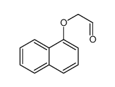2-naphthalen-1-yloxyacetaldehyde结构式