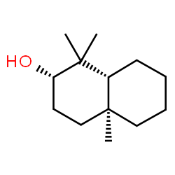 4,4,10-trimethyl-trans-decal-3-ol Structure