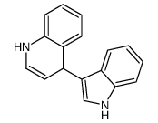 4-(1H-indol-3-yl)-1,4-dihydroquinoline结构式
