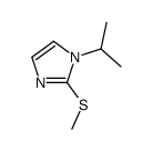 2-methylsulfanyl-1-propan-2-ylimidazole结构式