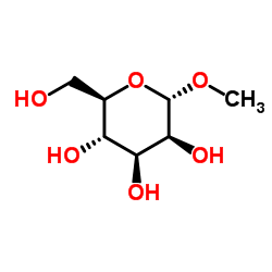 α-甲基-D-甘露糖苷结构式