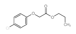 propyl 2-(4-chlorophenoxy)acetate Structure