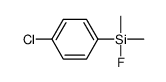(4-chlorophenyl)-fluoro-dimethylsilane结构式