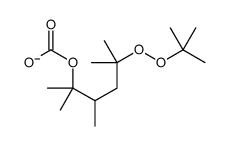 (5-tert-butylperoxy-2,3,5-trimethylhexan-2-yl) carbonate结构式
