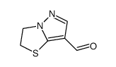 Pyrazolo[5,1-b]thiazole-7-carboxaldehyde, 2,3-dihydro- (9CI) Structure