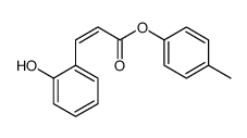 (4-methylphenyl) 3-(2-hydroxyphenyl)prop-2-enoate Structure