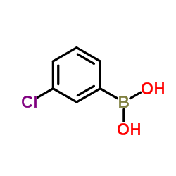3-氯苯硼酸结构式