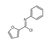 N-phenyl-furan-2-carboximidoyl chloride结构式