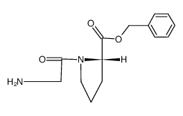 glycyl-L-proline benzyl ester结构式