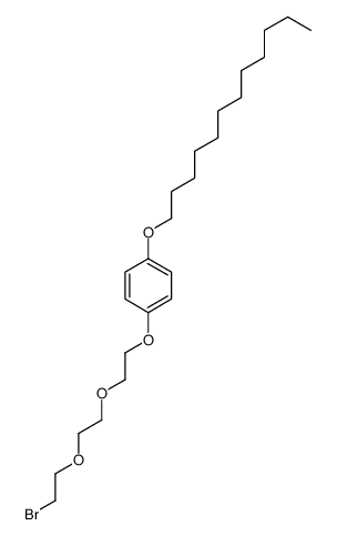 1-[2-[2-(2-bromoethoxy)ethoxy]ethoxy]-4-dodecoxybenzene Structure