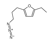 2-(3-azidopropyl)-5-ethylfuran结构式