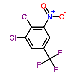 1,2-Dichloro-3-nitro-5-(trifluoromethyl)benzene structure