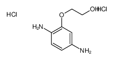 Ethanol, 2-(2,5-diaminophenoxy)-, dihydrochloride结构式