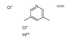 3,5-dimethylpyridine,ethene,platinum(2+),dichloride结构式