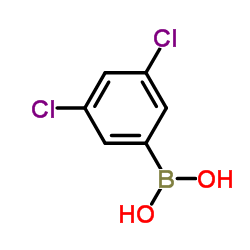 3,5-二氯苯硼酸结构式