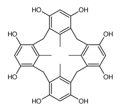 C-METHYLCALIX[4]RESORCINARENE structure