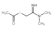 Ethanethioic acid, S-[2-(dimethylamino)-2-iminoethyl] ester (9CI)结构式