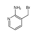 3-(bromomethyl)pyridin-2-amine Structure
