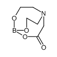 4,6,11-trioxa-1-aza-5-borabicyclo[3.3.3]undecan-3-one Structure